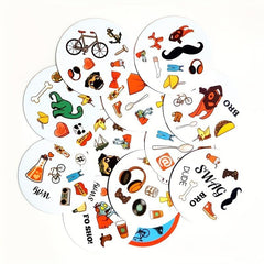 Spot Camping Game Card for Outdoor Fun