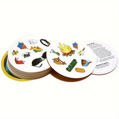Spot Camping Game Card for Outdoor Fun