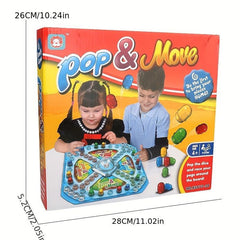 Interactive Flying Chess Board Game with Parent-child Puzzle