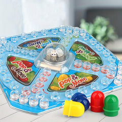 Interactive Flying Chess Board Game with Parent-child Puzzle
