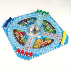 Interactive Flying Chess Board Game with Parent-child Puzzle