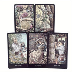 Slavic Legends Tarot Vintage Style Patterned Deck Cards