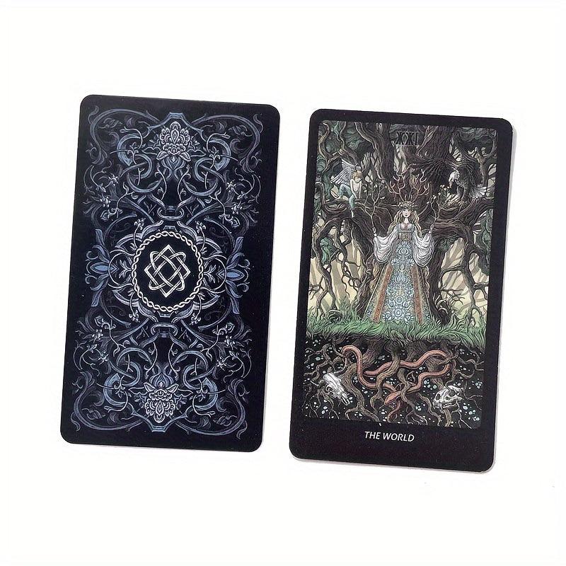 Slavic Legends Tarot Vintage Style Patterned Deck Cards