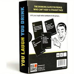 You Laugh You Drink Drinking Game Family Gathering Fun Party Board Games