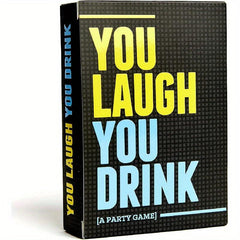 You Laugh You Drink Drinking Game Family Gathering Fun Party Board Games