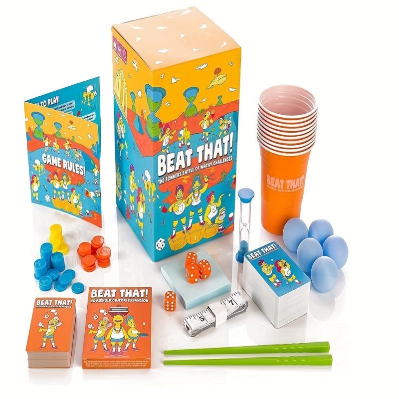 Beat That Bonkers Wacky Challenges Party Board Game