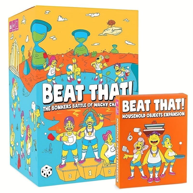 Beat That Bonkers Wacky Challenges Party Board Game
