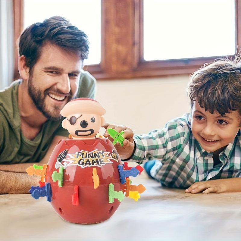 Pirate Popup Board Game Cube Montessori Family Gathering Game Toy