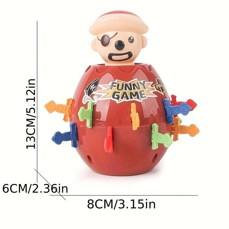 Pirate Popup Board Game Cube Montessori Family Gathering Game Toy