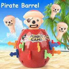 Pirate Popup Board Game Cube Montessori Family Gathering Game Toy
