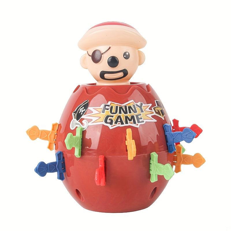 Pirate Popup Board Game Cube Montessori Family Gathering Game Toy