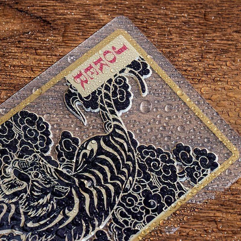 Transparent PVC Waterproof Playing Cards for Home Party Travel Table Games