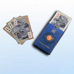 Transparent PVC Waterproof Playing Cards for Home Party Travel Table Games