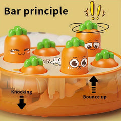 Radish Beating Toy for Parent Child Interaction, Christmas Halloween Gift