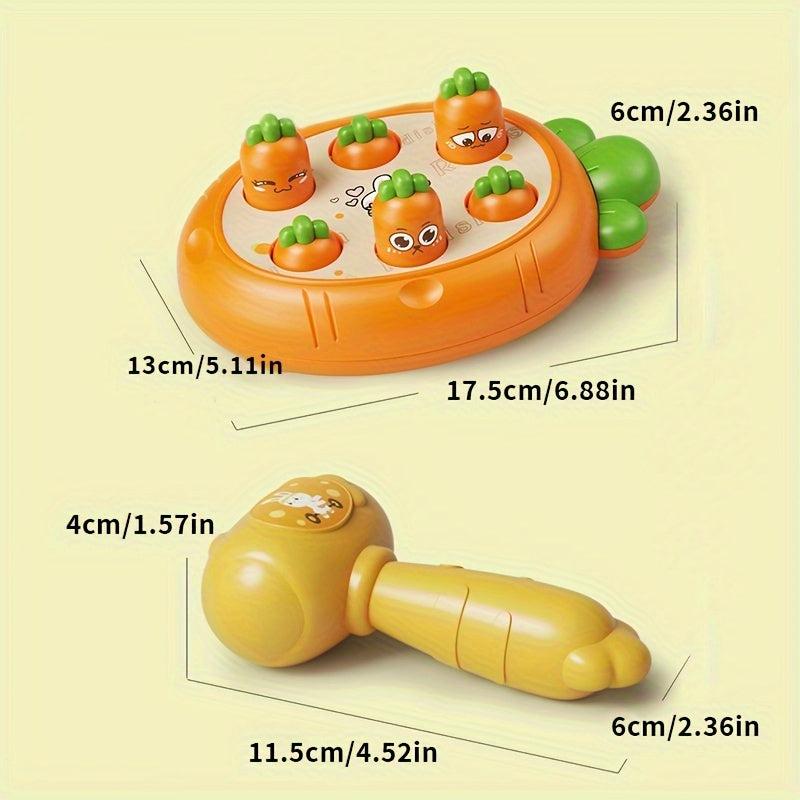 Radish Beating Toy for Parent Child Interaction, Christmas Halloween Gift