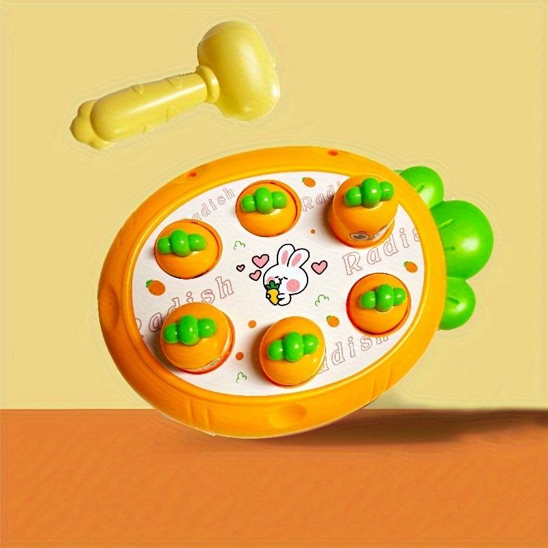 Radish Beating Toy for Parent Child Interaction, Christmas Halloween Gift