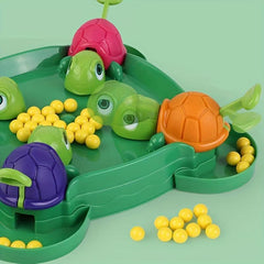 Turtle Eating Bean Toy for Kids, Parent-child Interactive Desktop Game