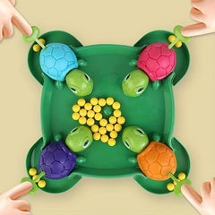 Turtle Eating Bean Toy for Kids, Parent-child Interactive Desktop Game