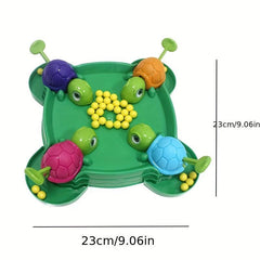 Turtle Eating Bean Toy for Kids, Parent-child Interactive Desktop Game
