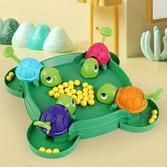 Turtle Eating Bean Toy for Kids, Parent-child Interactive Desktop Game