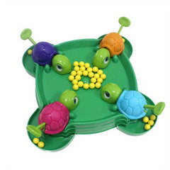 Turtle Eating Bean Toy for Kids, Parent-child Interactive Desktop Game