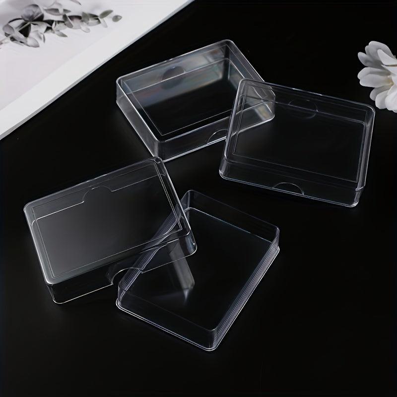 Clear Plastic Playing Card Deck Box Holder NO Cards