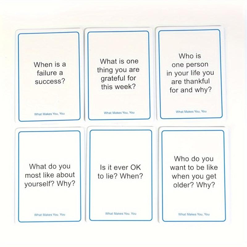 Conversation Cards Family Party Game Great for Dinner 200pcs