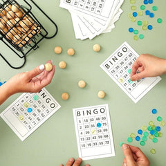 60 Reusable Bingo Cards for Kids & Adults - Ideal for Parties & Events