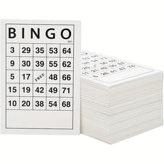 60 Reusable Bingo Cards for Kids & Adults - Ideal for Parties & Events