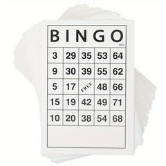 60 Reusable Bingo Cards for Kids & Adults - Ideal for Parties & Events
