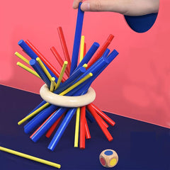 Wooden Stick Toys for Family Balance and Patience Training