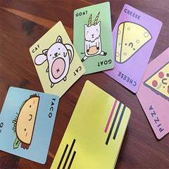 Taco Cat Goat Cheese Pizza Card Game - Fun Party Gathering Game