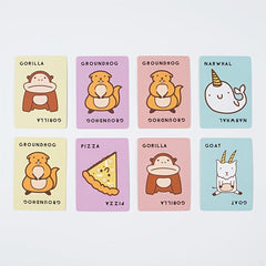 Taco Cat Goat Cheese Pizza Card Game - Fun Party Gathering Game