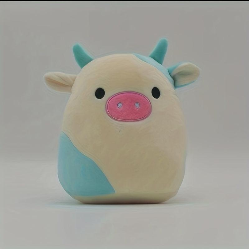 Cow Pillow Little Doll Plush Toy Soft Doll Cloth Doll Pillow Birthday Gift