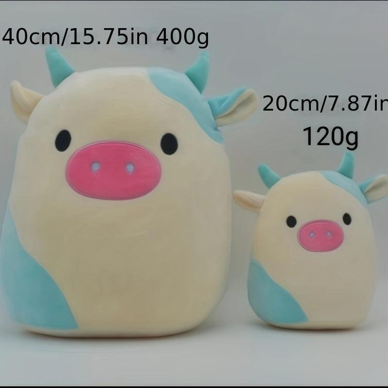 Cow Pillow Little Doll Plush Toy Soft Doll Cloth Doll Pillow Birthday Gift