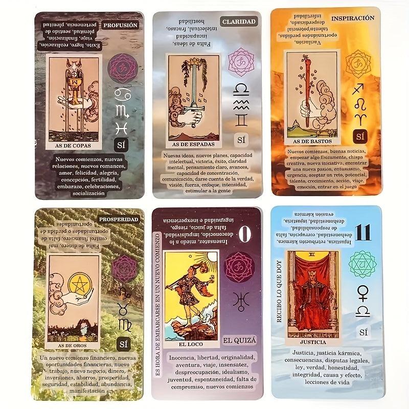 Spanish Tarot Cards for Future Fate Indicators