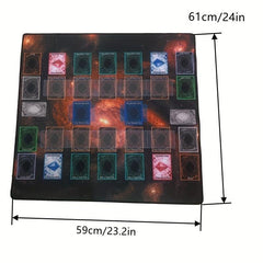 Game King Duel Plate HD 4YGO Rubber Mat Stadium Mat & Double Card Mat Set