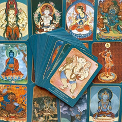 Buddha Wisdom Tarot Divination Games For Family Gatherings