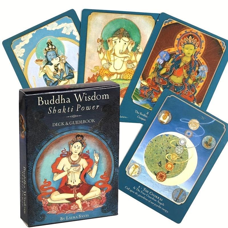 Buddha Wisdom Tarot Divination Games For Family Gatherings