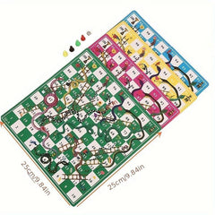 Educational Board Game Snake Ladder Flight Chess Toys