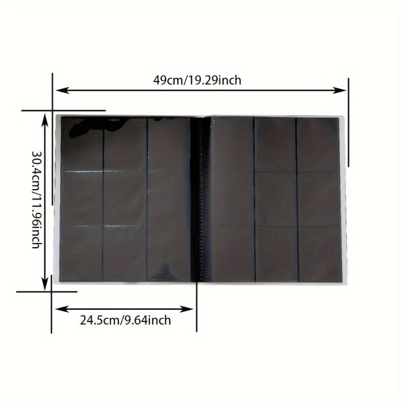 360pcs Pockets Toploader Binder Baseball Game Card Binders