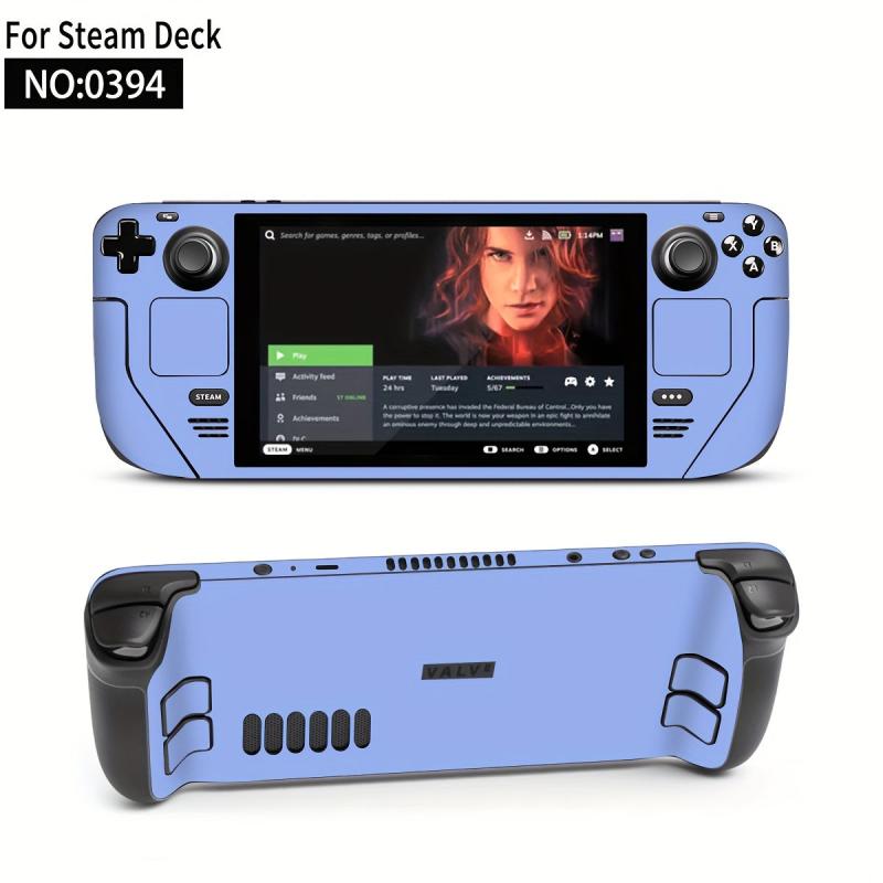 Steam Deck Console Vinyl Skin Protective Sticker Full Set