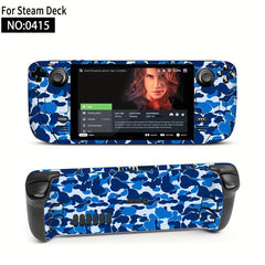 Steam Deck Console Vinyl Skin Protective Sticker Full Set