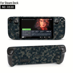 Steam Deck Console Vinyl Skin Protective Sticker Full Set