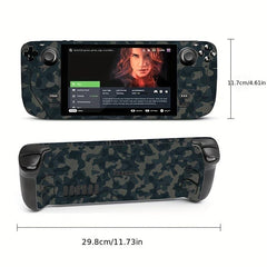 Steam Deck Console Vinyl Skin Protective Sticker Full Set