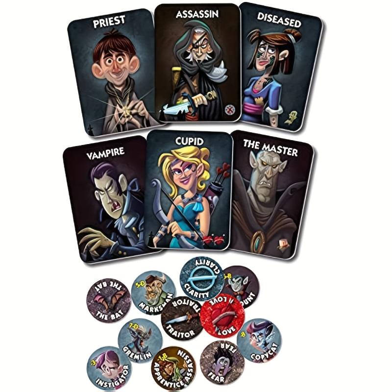 One Night Ultimate Vampire Family Game - Perfect Gift