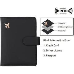 Passport Holder Card Slots Passport Cover For Women Men Waterproof