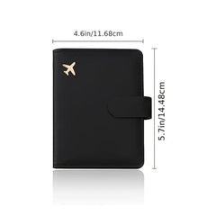 Passport Holder Card Slots Passport Cover For Women Men Waterproof