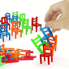 48pcs Stacking Chairs Game for Kids