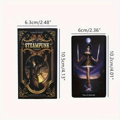 Steampunk Tarot Deck Divination Cards